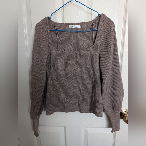 Oak and Fort | Square Neck Sweater - Picture 2 of 6